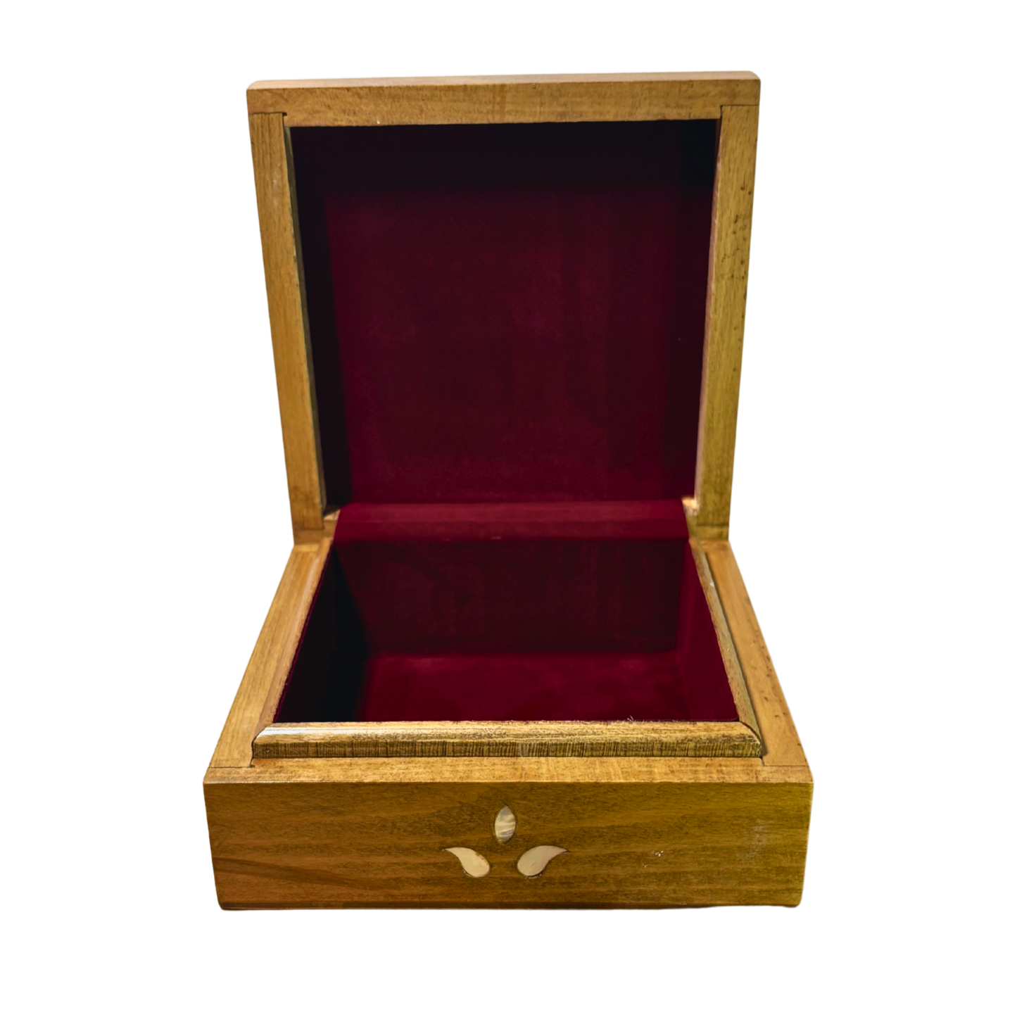 Handcrafted Damascene Luxury Box – Mother of Pearl & Velvet Elegance