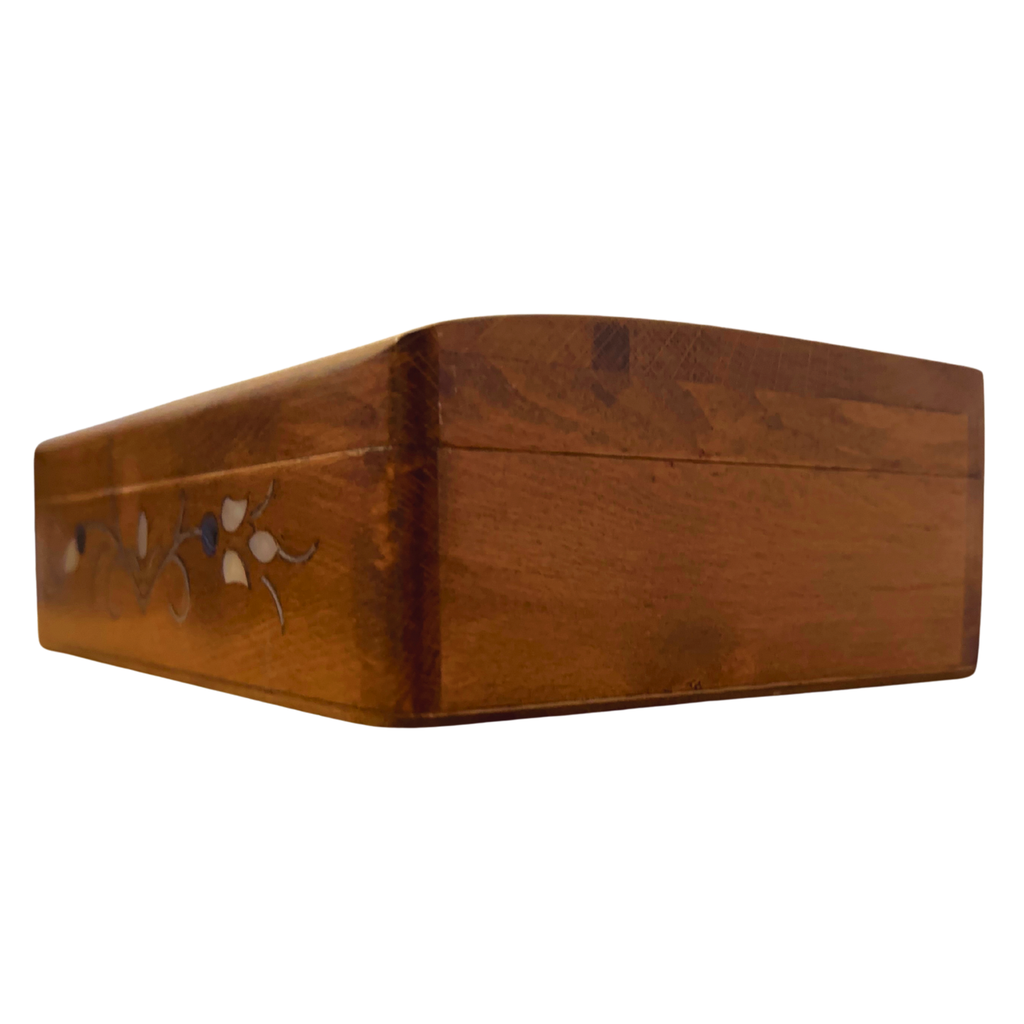 Handgefertigte Luxusbox aus Damaskus – Perlmutt & Samteleganz