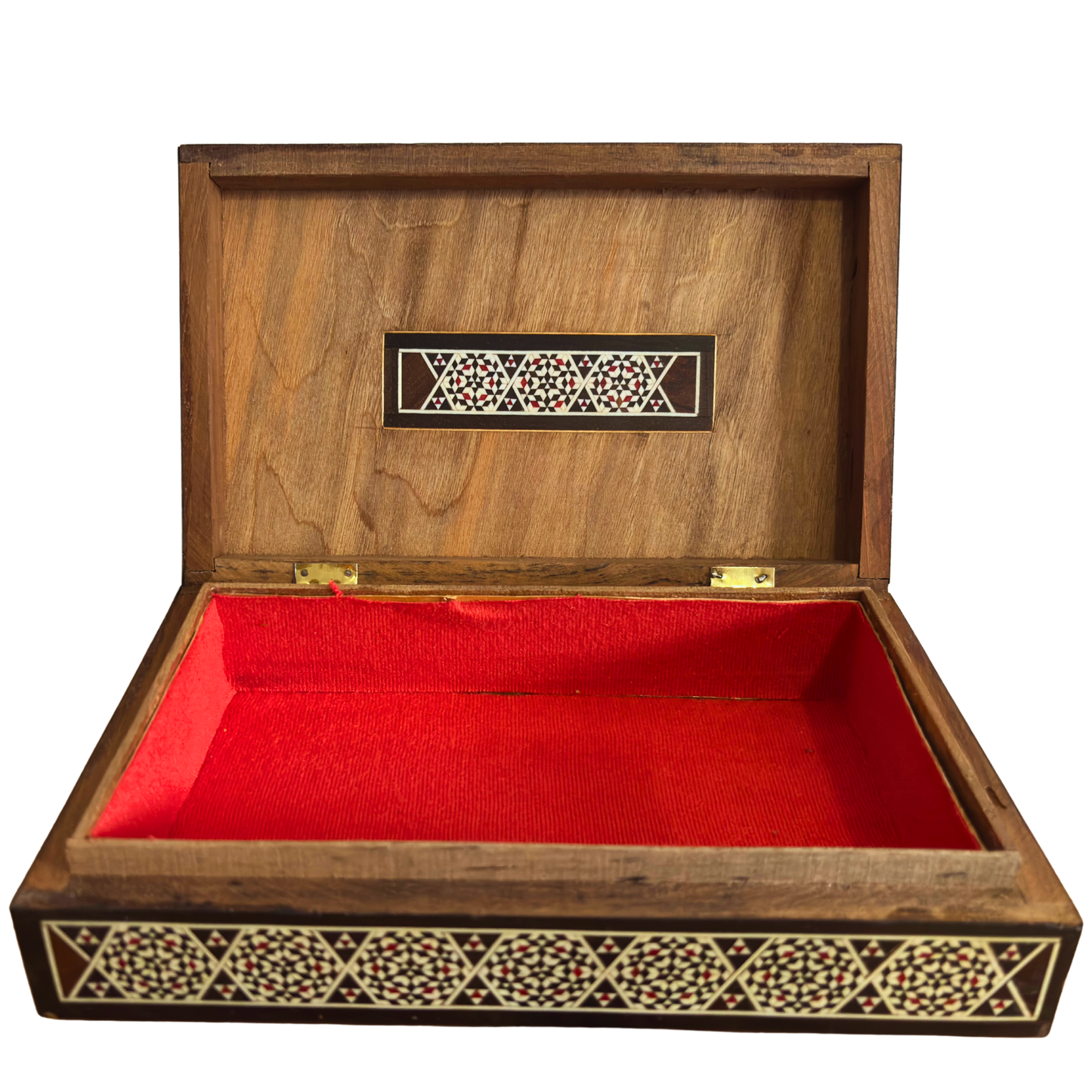 Vintage 1970 Damascene Mosaic Box with Camels - Only One On Stock-